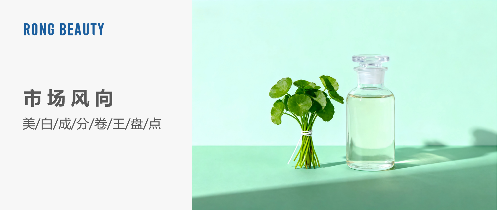 RONG干货 | 美白成分「卷王」盘点：谁是真正C位？